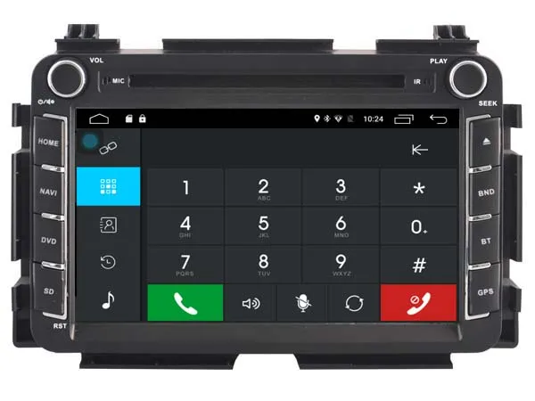 Android 6.0 CAR Audio DVD player FOR HONDA VEZEL gps car Multimedia head device unit receiver support 4G BT WIFI | Автомобили и