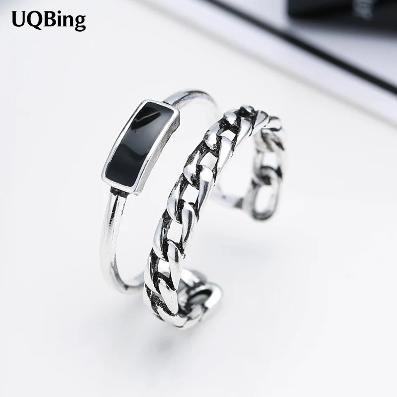 Женское Двухслойное кольцо из серебра 925 пробы|layered ring|open ringring |