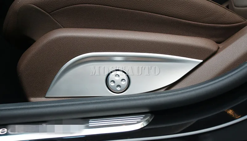 Для Benz C Class W205 S205 интерьер автокресло Кнопка регулировки крышка 2014 2021 4 шт.