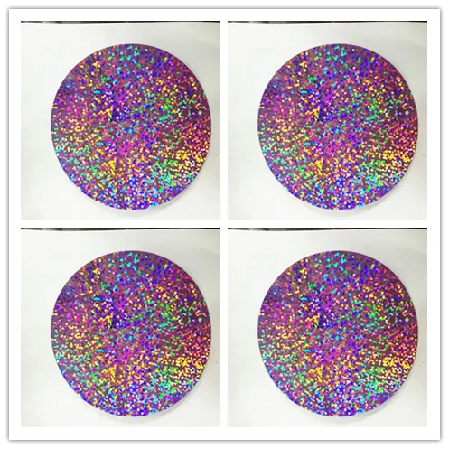 50 шт. большие круглые блестки 55 мм пвх плоские ремесло декоративная голограмма 2