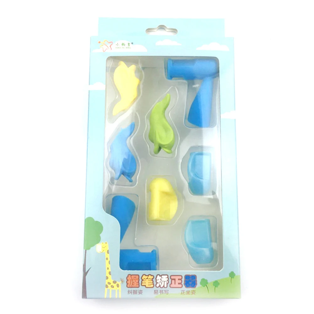 Бесплатная доставка Симпатичные силиконовый держатель для ручки корректор