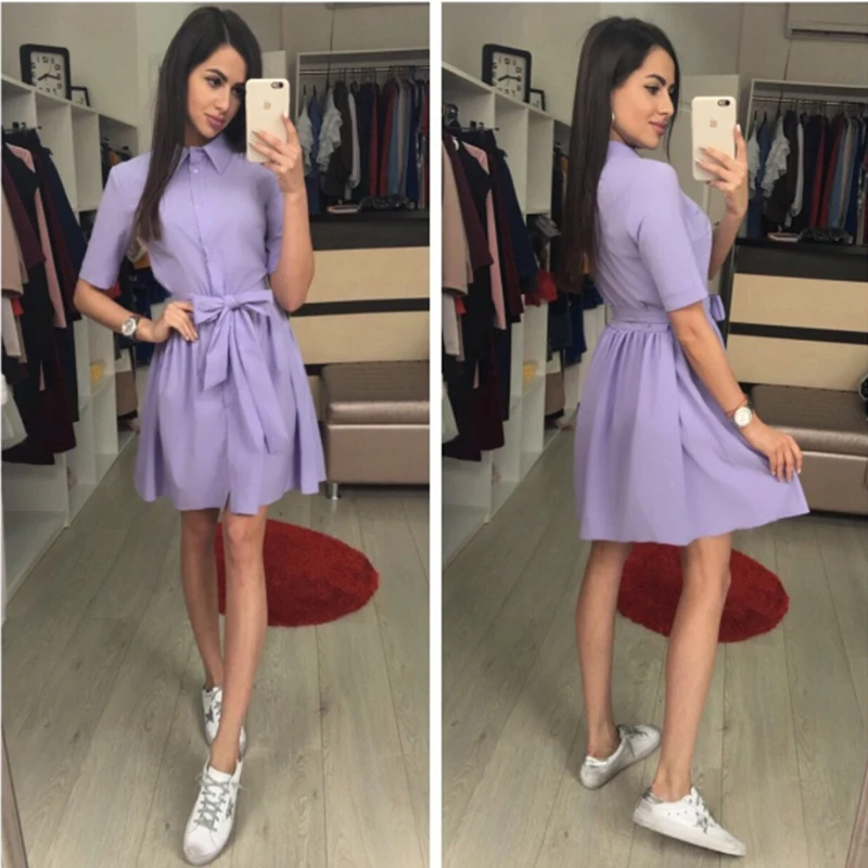 Для женщин Винтаж пояса линия пикантные вечерние платье короткий рукав отложной