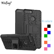 For Phone Case Huawei P Smart 2018 Cover Anti-knock Silicone Plastic Armor Case For Huawei P Smart 2018 FIG-LX1 Cover P Smart