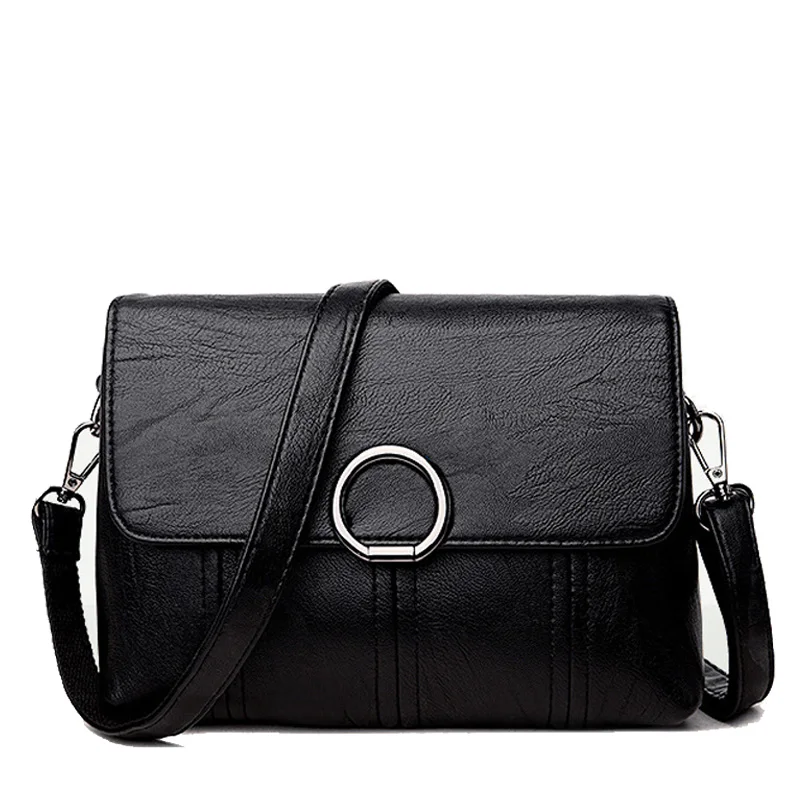 Женская сумка кожаная через плечо|bolsa feminina|women crossbodytote handbag |