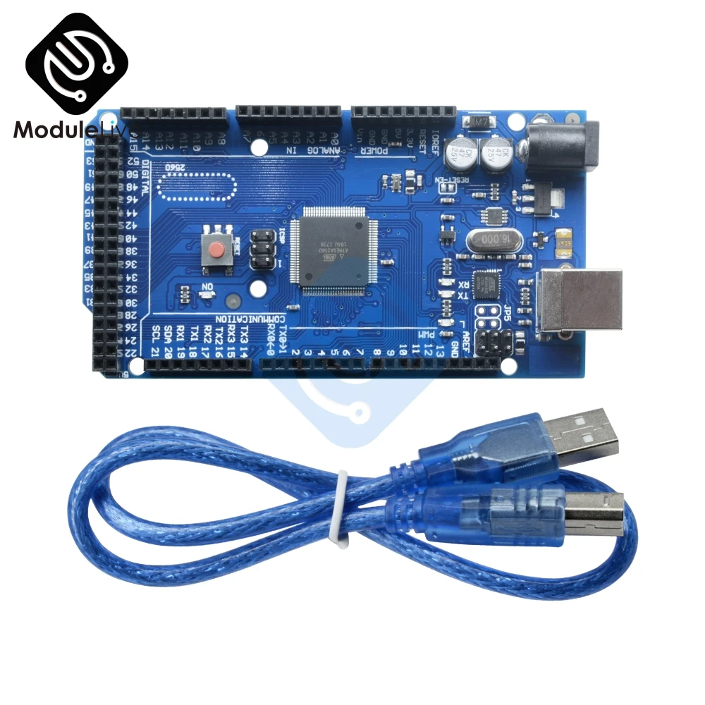 

USB-кабель MEGA2560 MEGA 2560 R3 ATMEGA16U2 ATMEGA2560, 5 В