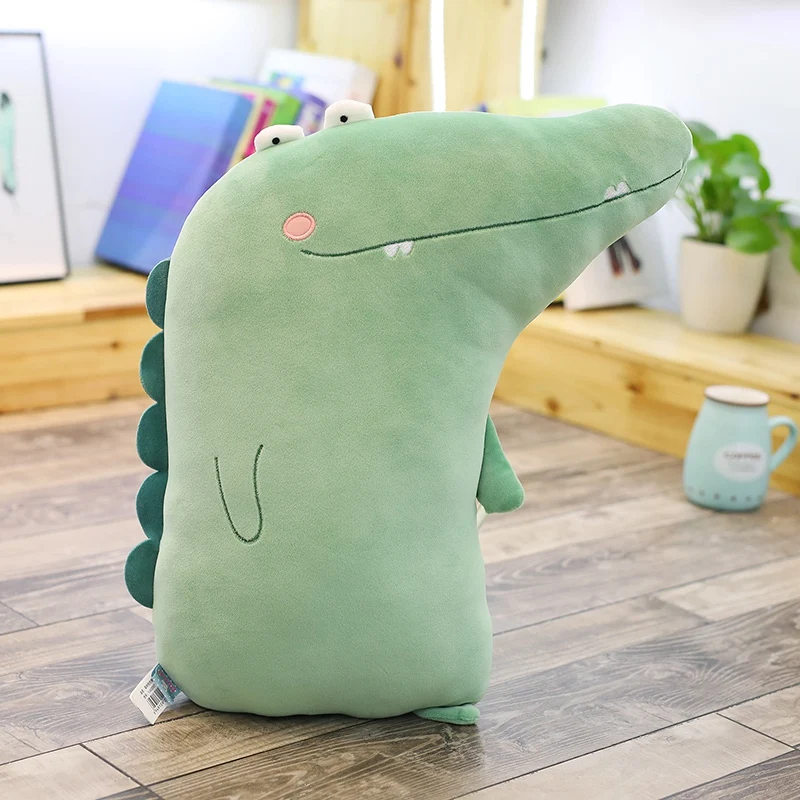 

Vanmajor 50cm Cartoon animal soft pillow cute penguin crocodile pig doll plush toy children to sleep comfort doll