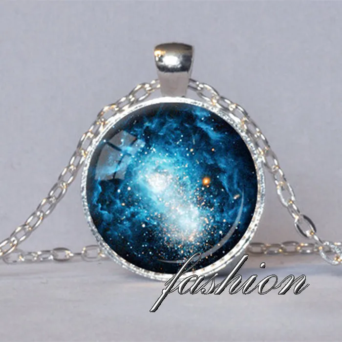 GALAXY ПОДВЕСКА Galaxy Ювелирные Изделия Астрономия Кулон Астроном Подарок для стекла