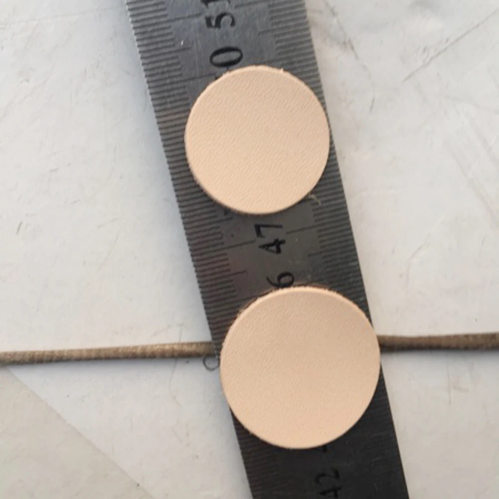 Сделай Сам кожаное Ремесло Круглый маленький колокольчик штамповочный нож штамп