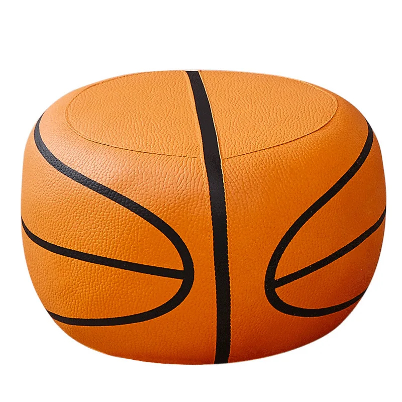 Мультяшный диван из цельного дерева детский стул для ног милый креативный