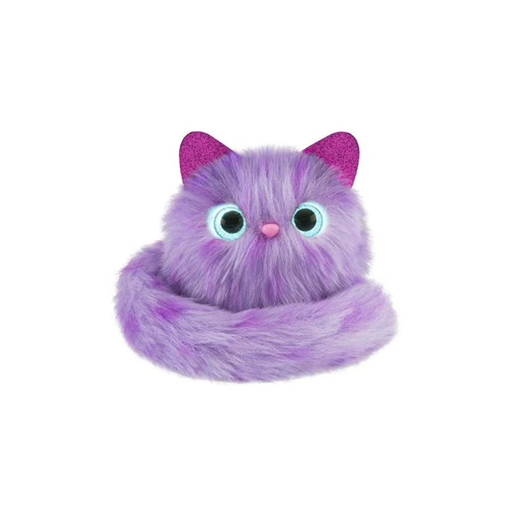 Purplecat Новинка, розовая электрическая индукционная кукла единорог, кошка, мягкие пушистые животные, плюшевые игрушки для малышей, Рождественский подарок - Цвет: Purplecat