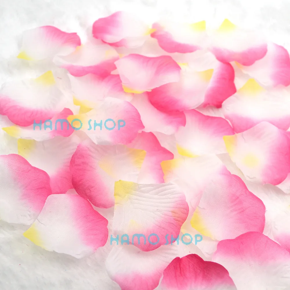 200 шт. различные цвета шелковые розы цветочные лепестки для свадьбы Вечерние
