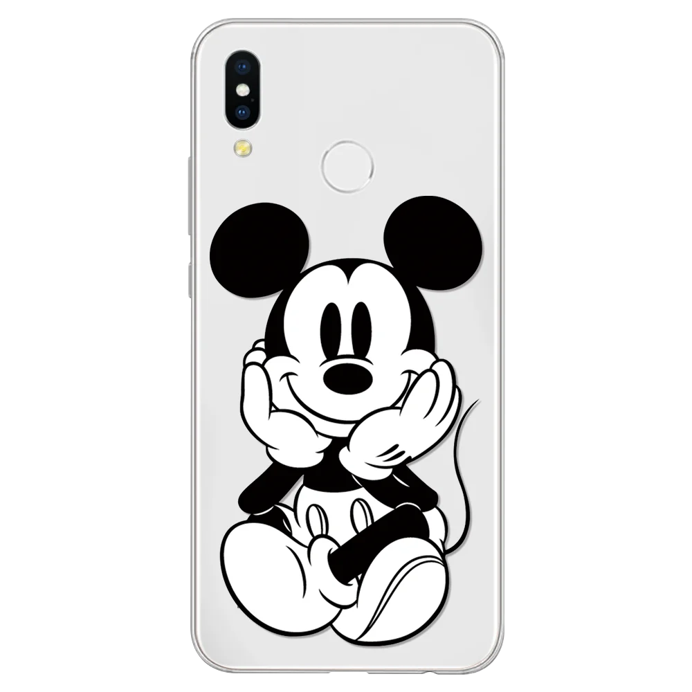 mqtuotou Мультяшная мышь для huawei P8 P9 P10 P20 P30 Pro mate 20 Lite P Smart Y6 Pro Y9 Nova 3i Nexus 6p TPU чехол для Honor 10i 7A 8X - Цвет: mqtuotou