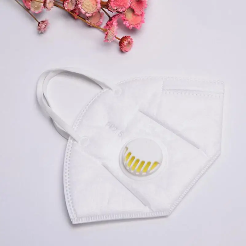 Мужская и женская маска для рта PM2.5 дыхательный клапан противодымчатая