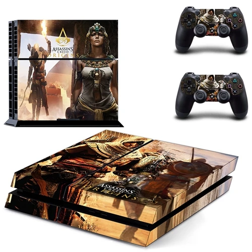 HOMEREALLY Стикеры s для playstation 4 наклейка для ps4 Стикеры для playstation 4 контроллера ps4 консоли наклейка для ps4 s Вашему вниманию assassin'screed - Цвет: Style02