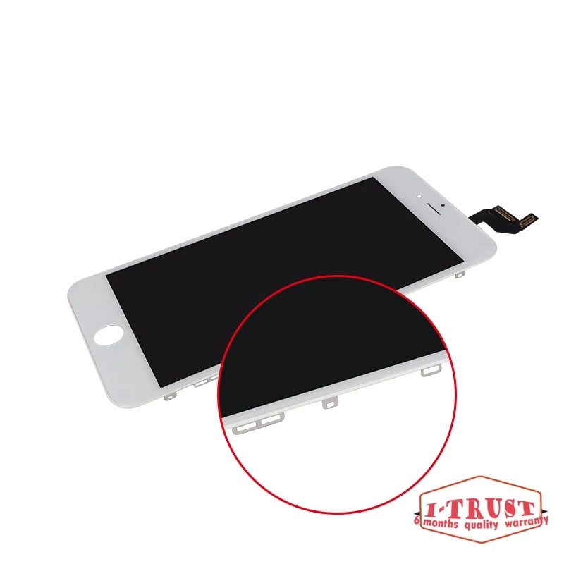 50 шт./партия класс AAA + качество 100% хороший рабочий ЖК-дисплей для iPhone 6 6G сенсорный