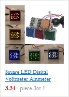 2 провода 0,5" AC 30 V-500 V светодиодный цифровой вольтметр измеритель напряжения монитор тестер для 110V 220V 380V l29k