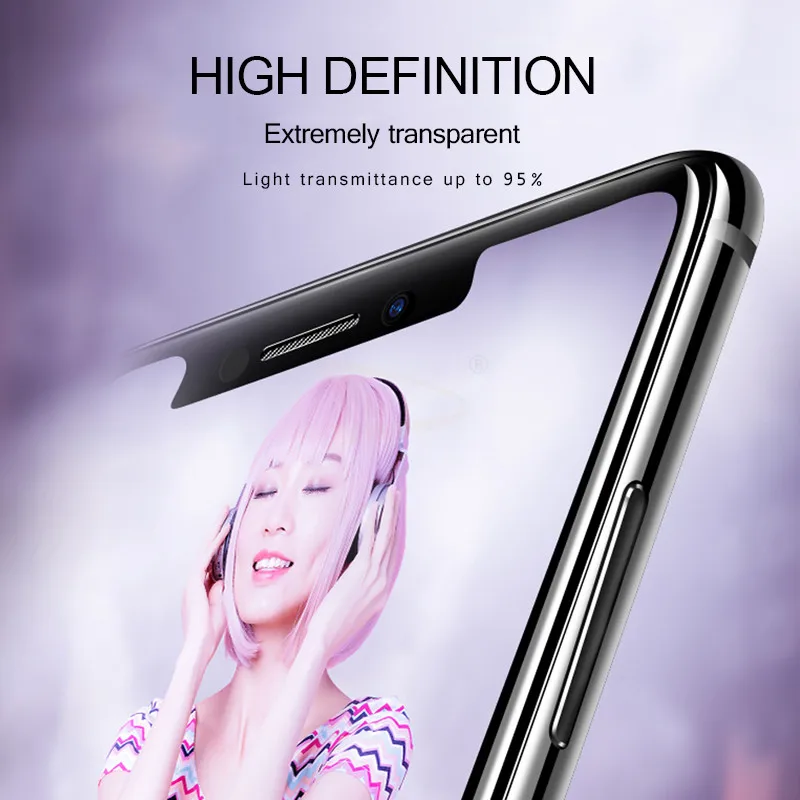 11D закругленные края защитное стекло на iPhone 7 8 6 S Plus закаленное для X XR XS XSMAX
