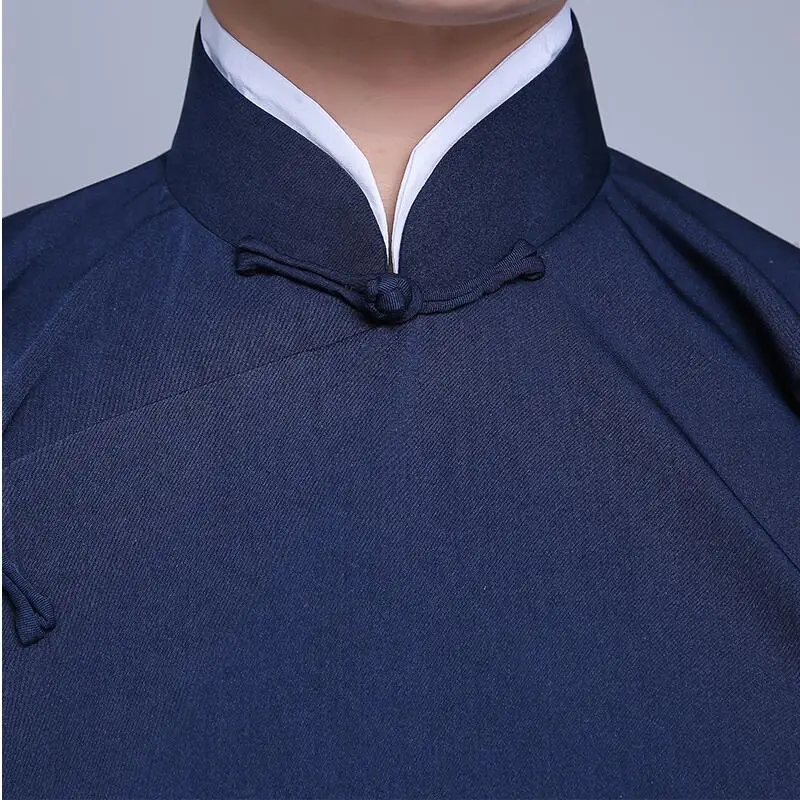 Новое поступление мужской костюм Чонсам в китайском стиле хлопковый китайский