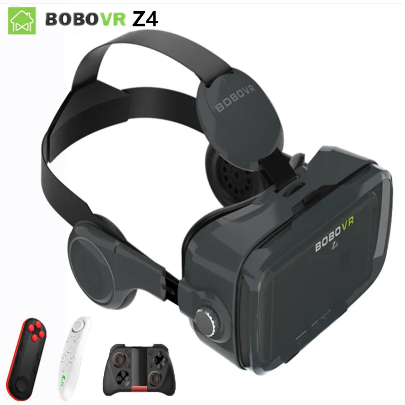 Xiaozhai bobovr z4 pro кожа 3d картон виртуальная реальность vr очки гарнитура vrbox + стерео