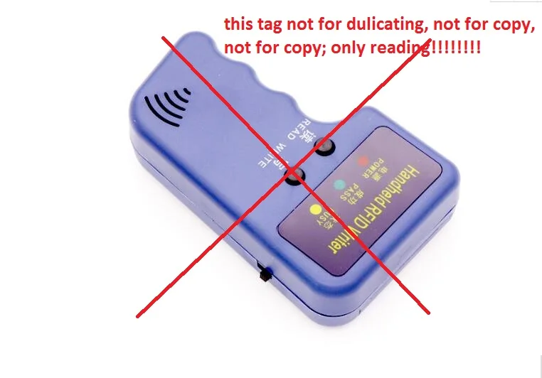LPSECURITY 100 шт. 125 кГц Новые Rfid идентификационные карты Жетоны чип Метки брелки для ключей серый цвет