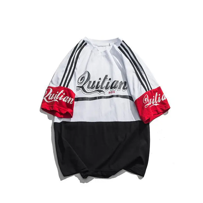 Европейские американские уличные футболки в стиле хип-хоп с коротким рукавом 2019 |