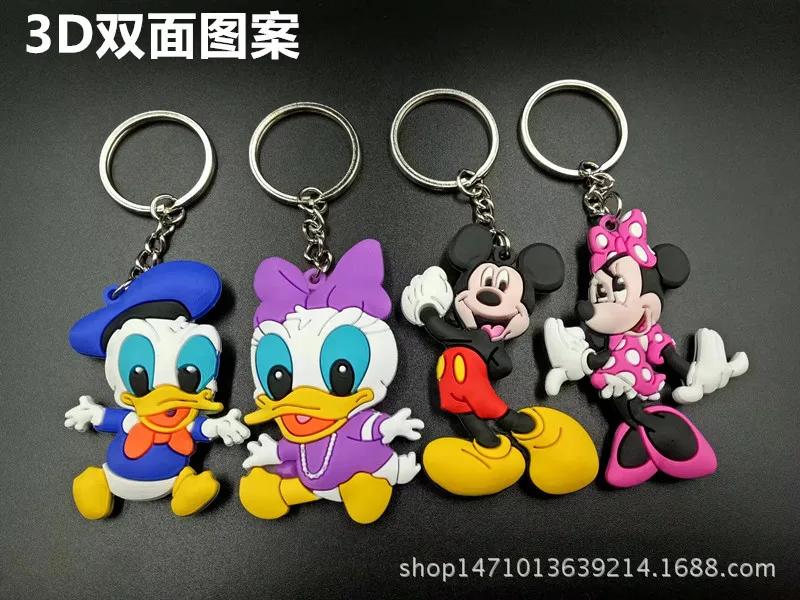 Disney мультфильм Микки Маус Детский брелок кукла аксессуары сумка кулон сувенир на память подарок девочка детская школьная сумка кулон милый