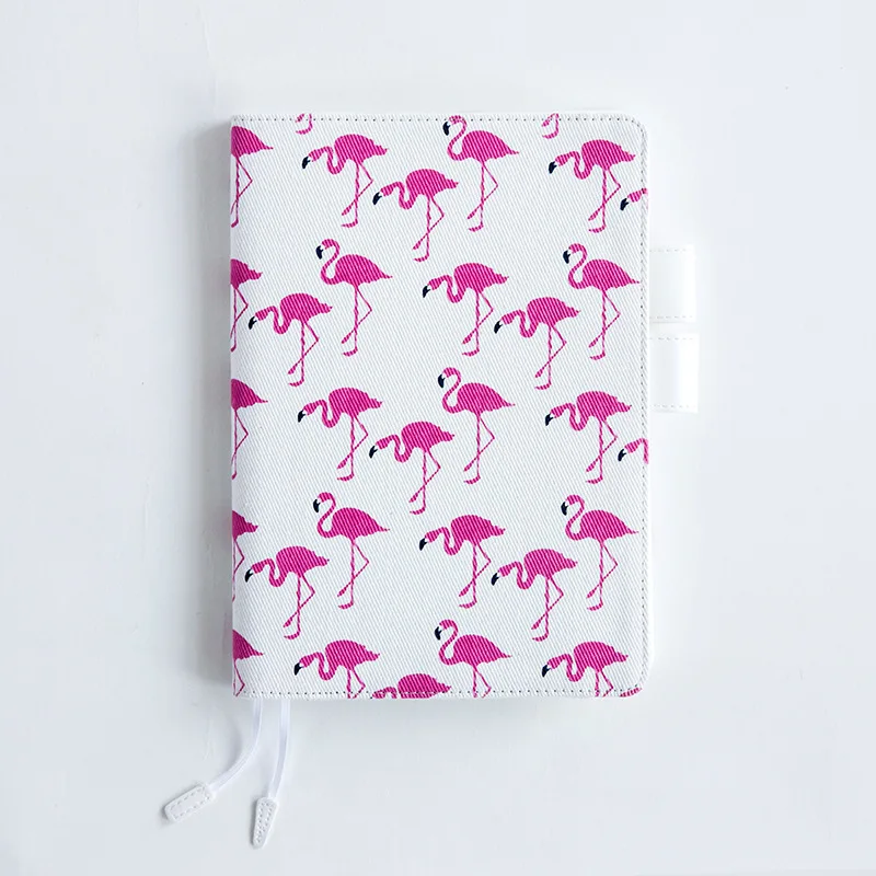 Flamingo Climemo брендовый блокнот, холст, серия ручная книга, дневник записная книжка планер журнал с изображением из «Звездных слон A5 - Color: Flamingo
