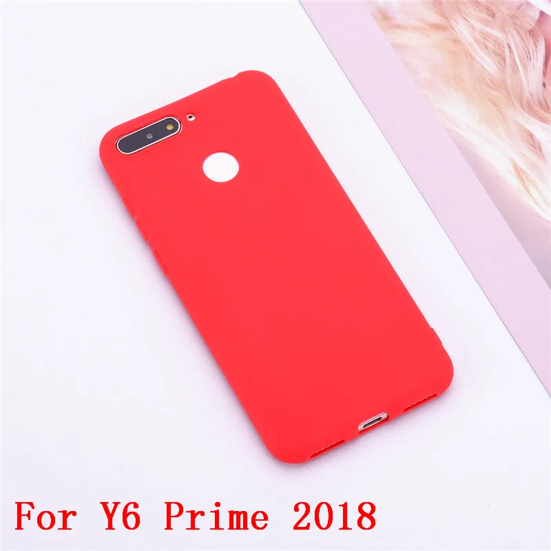 Мягкий силиконовый чехол для Huawei Y6 Prime 2018 из мягкого ТПУ 2018/Y6 чехлы телефонов |