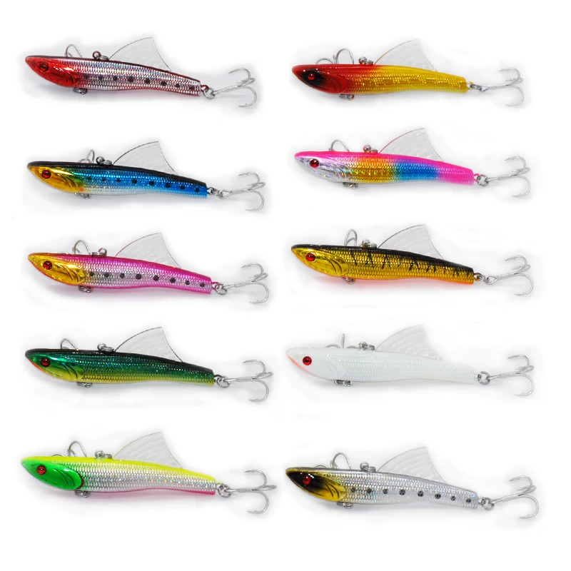 

10colors available Fishing lure 70mm/14g with VMC Hook VIB lure Hard Bait Isca Artificial Para Pesca Leurre Peche Fishing Tackle