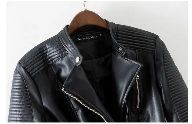 2018 Новая мода осень зима женские брендовые дизайнерские Куртки из искусственной