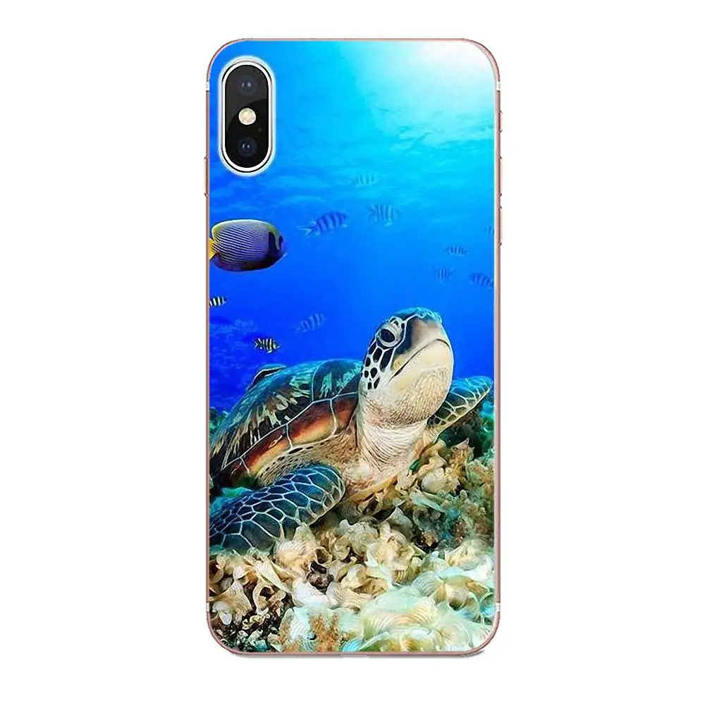 Мягкий чехол из ТПУ для Huawei P7 P8 P9 P10 P20 P30 Lite Mini Plus Pro 2017 2018 2019 Милая черепаха |
