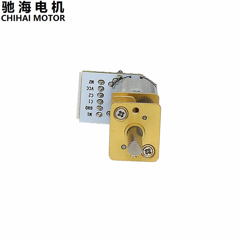 Двигатель Chihai CHF-GM12-N20VA 3 в 6 В постоянного тока редуктор двигатель с датчиком скорость измерения скорости для мини автомобиля Баланс двигателя кодировщик DIY