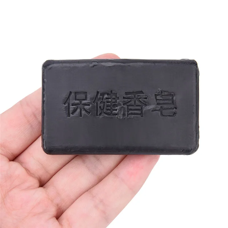 1PC Bamboo charcoal Soap Natural Face Body Care Oil Control Whitening Anti-acne Skin Treatment Soap Blackhead Remover Bath 40g