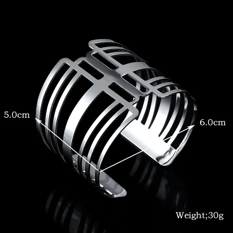 Новый модный брендовый винтажный изогнутый этнический Большой Браслет манжета в