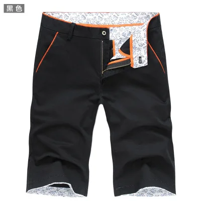 Мужские повседневные шорты длина выпрямленного колена с застежкой &quotмолния&quot