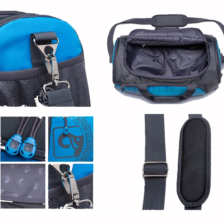 Quality Men Women Fitness Gym Bag Separated Shoes Storage Basketball Sports Bag Outdoor Travel Trip Portable Shoulder Bag SGC003