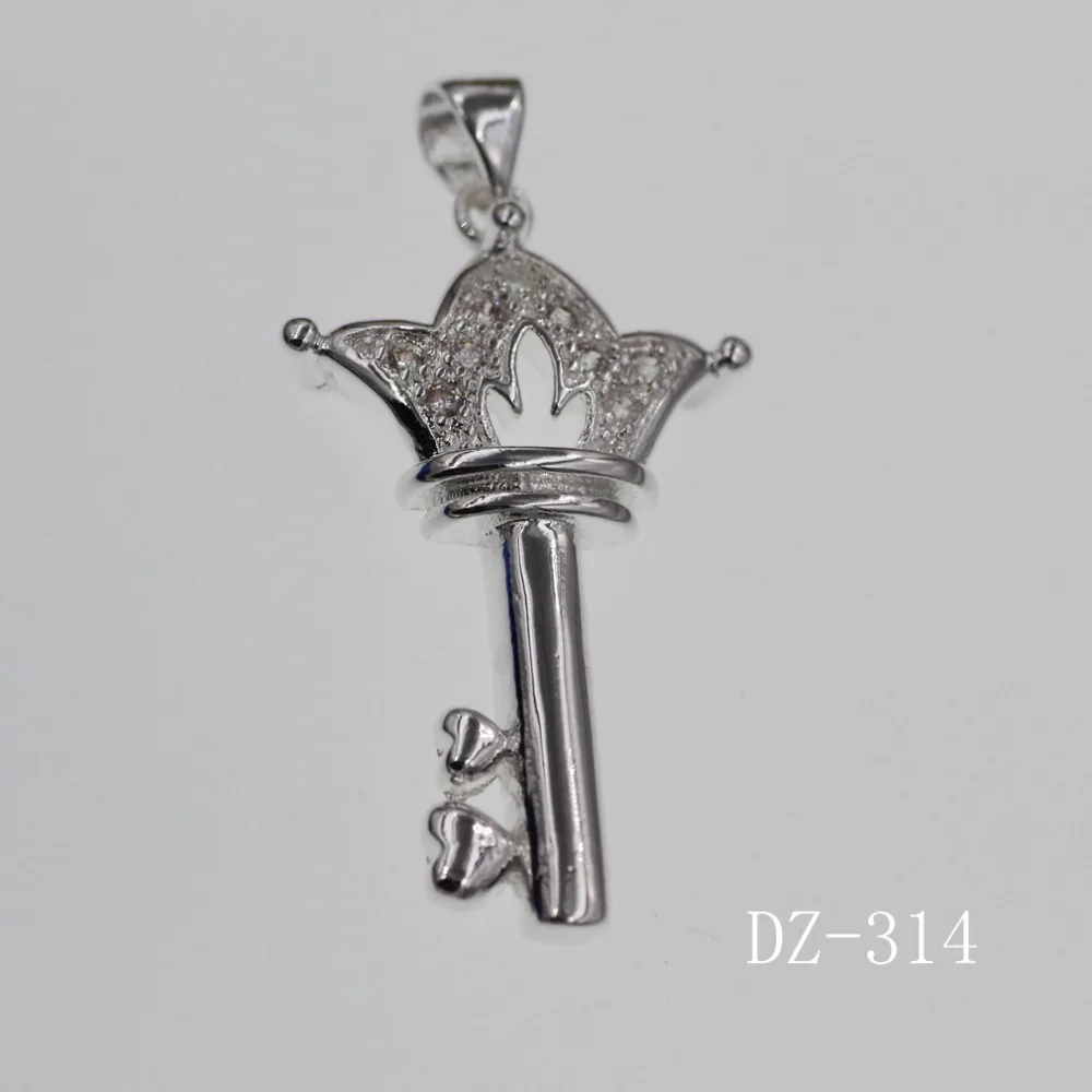 2017 vintage jewelry exquisite 925 KaiXinSuo zircon silver plated pendant with modern beautiful for female charm | Украшения и