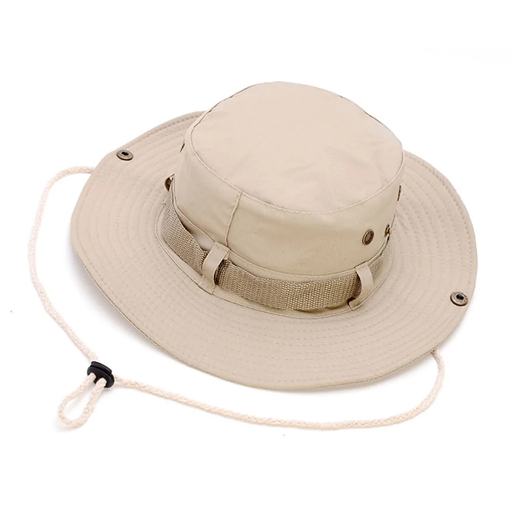 Солнцезащитная шапка Мужская кепка летняя Буш сафари бежевый зеленый серый