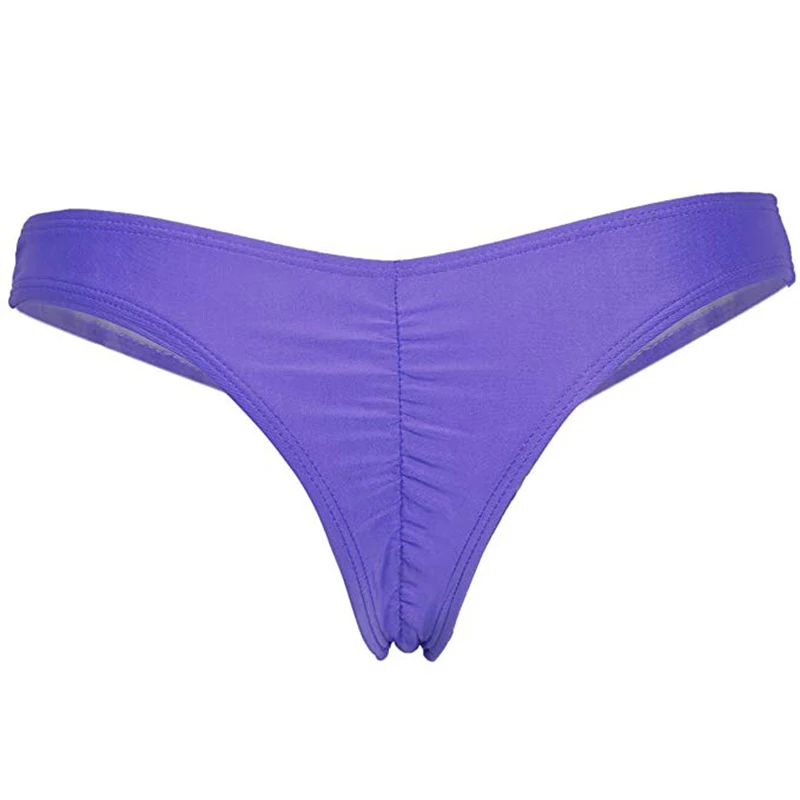 purple Loozykit, женские шорты, купальник, складные одноцветные трусики, цельные, низкая талия, для отдыха, пляжные шорты, быстросохнущие, Женская Базовая нижняя часть - Цвет: purple