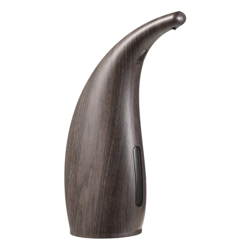 wood color Автоматический Диспенсер Для Мыла Бесконтактный Диспенсер для мыла 300 мл Электрический мыльный диспенсер для посуды с Ip67 глубокой водонепроницаемой жидкостью Aut - Цвет: wood color