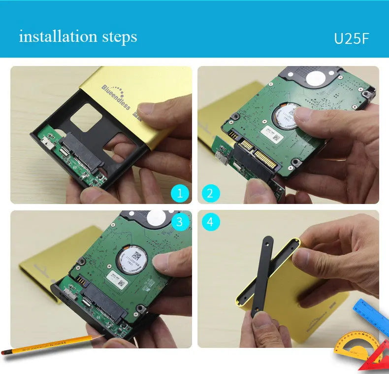 HDD 2," 250 gb портативный внешний жесткий диск 320gb жесткий диск 1 ТБ hd externo USB3.0 to Sata внешние устройства хранения для настольного ноутбука