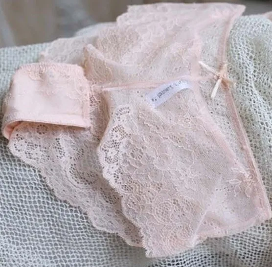 P4 Элегантные королевский модный стиль кружевные сексуальные трусики нижнее