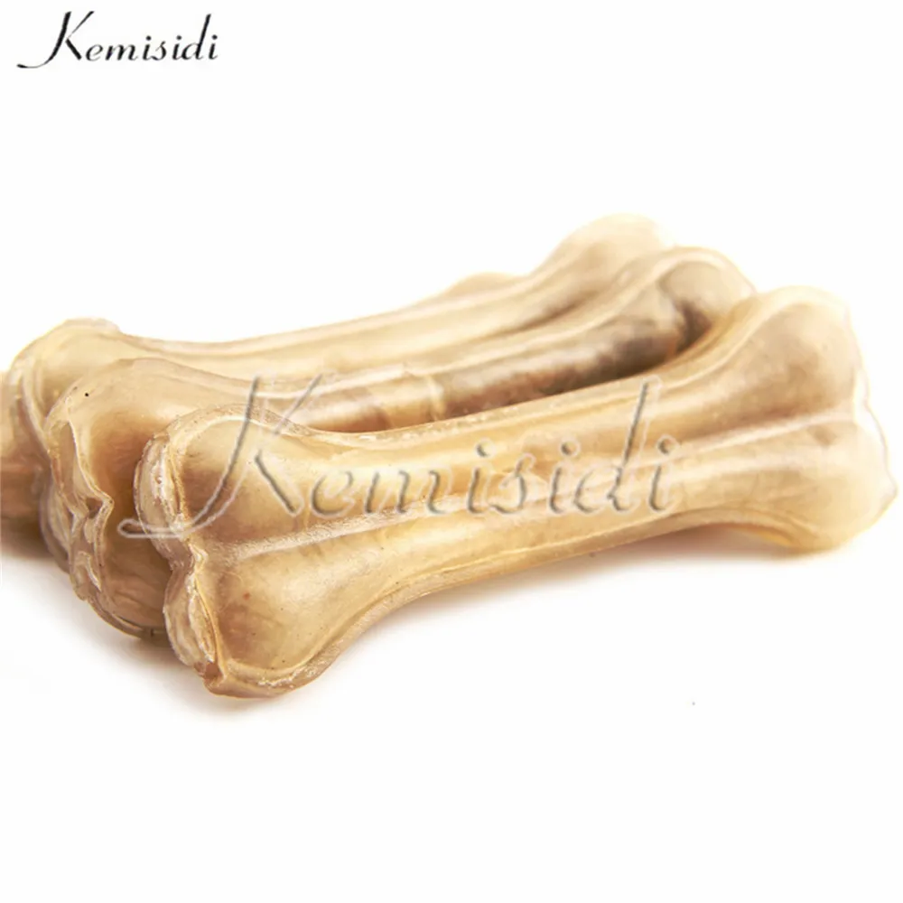 KEMISIDI говяжьи кормушки для собак среднего размера d и больших собак молярный стержень чистые зубы собаки закуски 5 размер кормушка закуски для собак