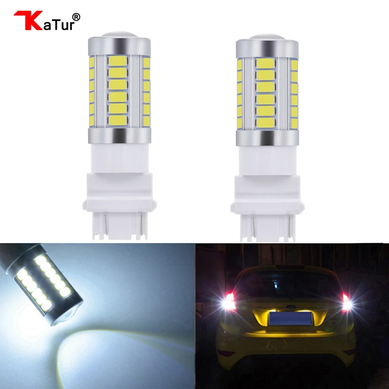 2 шт. 3157 3047 3057 5630 33-SMD красный 900 люмен 8000K супер яркий светодиодный стоп-сигнал с