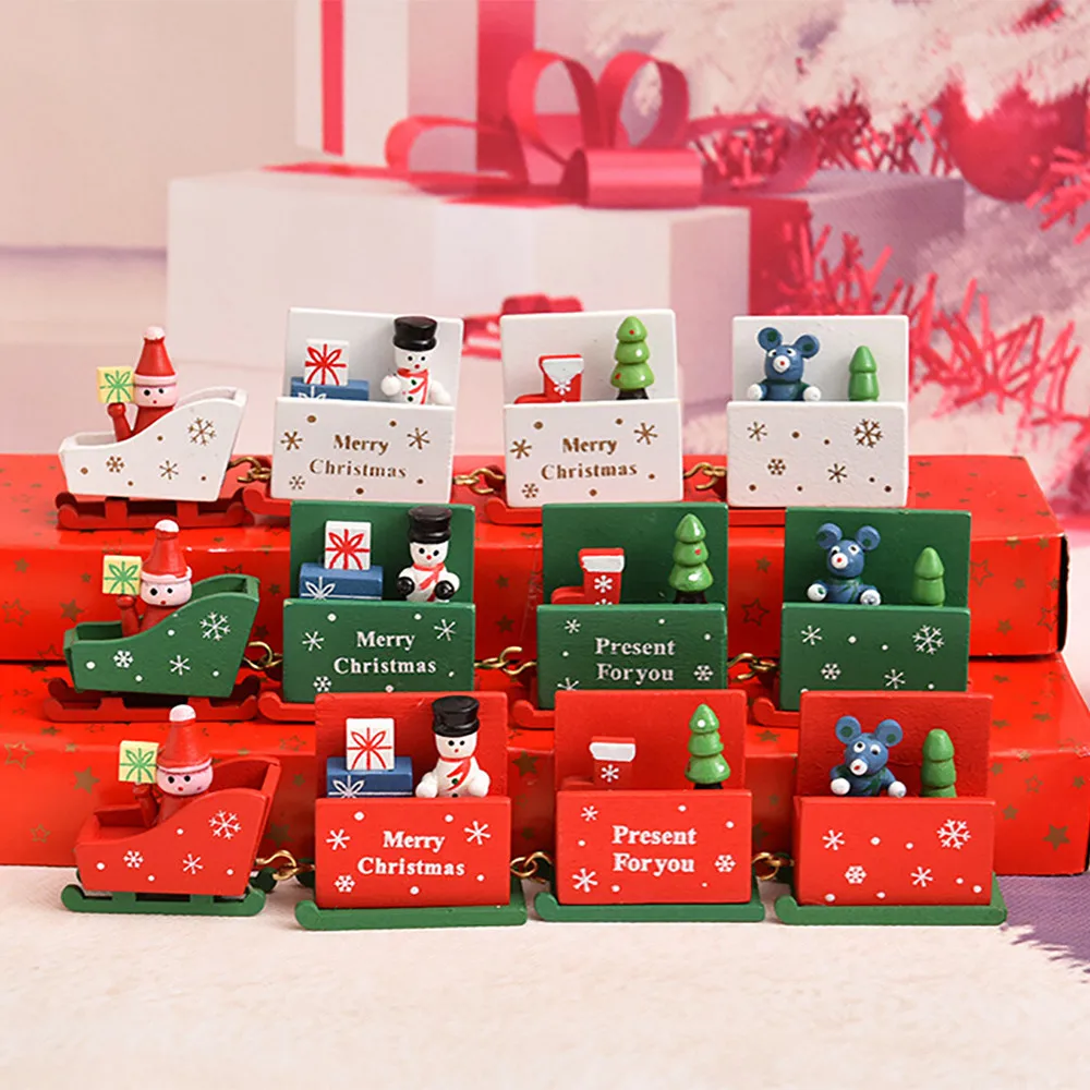 2019 г. милый Рождественский маленький поезд праздничное украшение для детского