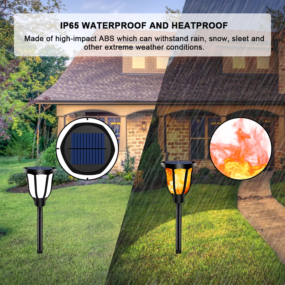 Светодиодная лампа на солнечной батарее ландшафтный фонарь солнечный свет