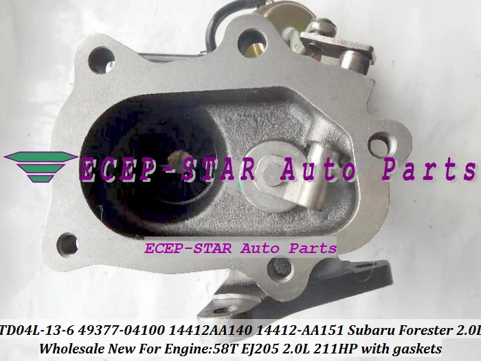 Турбо для SUBARU Impreza 98 03 58T EJ205 2.0L 211HP TD04L 49377 04100 4937704100 14412AA140 14412 AA140|turbo fan|turbo accordturbo rebuild |