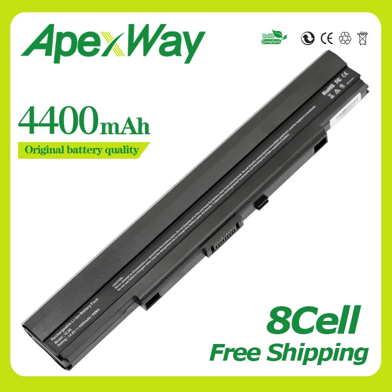 14 8 V 4400mAh аккумулятор для ноутбука Asus A42 UL30 UL80 UL80Ag UL80Vt UL50 UL30A UL50Vg UL50Vt