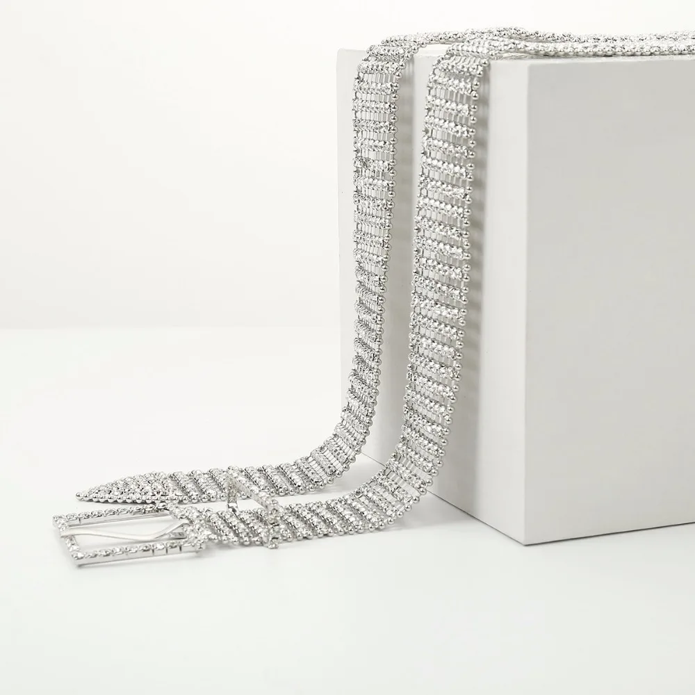 Женский пояс с бриллиантами | Женская одежда