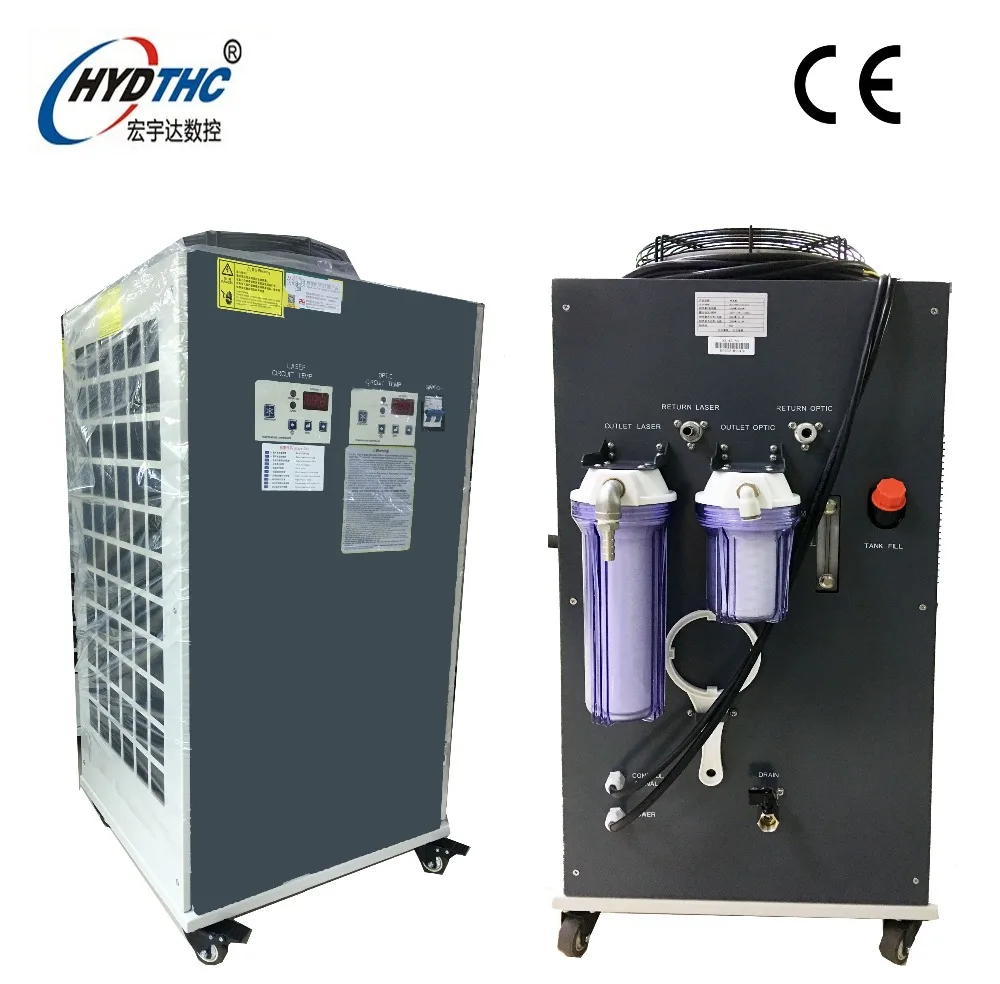 Охладитель с водяным охлаждением for1000W волоконный лазерный станок для резки, волоконный лазерный источник